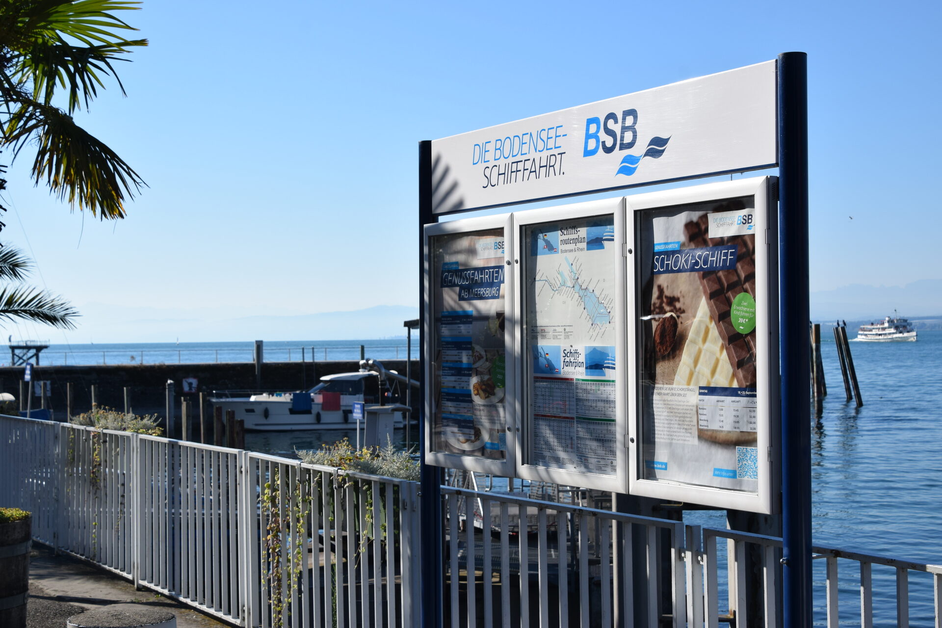 Wanderblick auf den Bodensee bei Überlingen